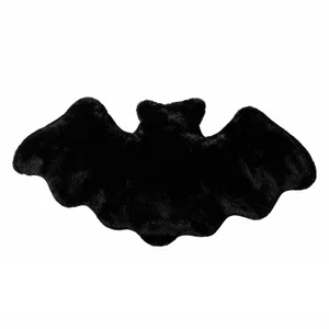 Oreiller en peluche chauve-souris d'halloween, oreiller décoratif en fourrure de chauve-souris, oreillers en peluche pour Halloween, décoration de canapé-lit pour la maison
