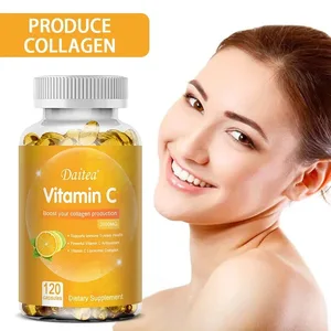 C Vitamini 2000 Mg Kolajen Üretimini Destekler C Vitamini Lipozomal Diyet Takviyesi GDO'suz ve Glutensiz Vejetaryen