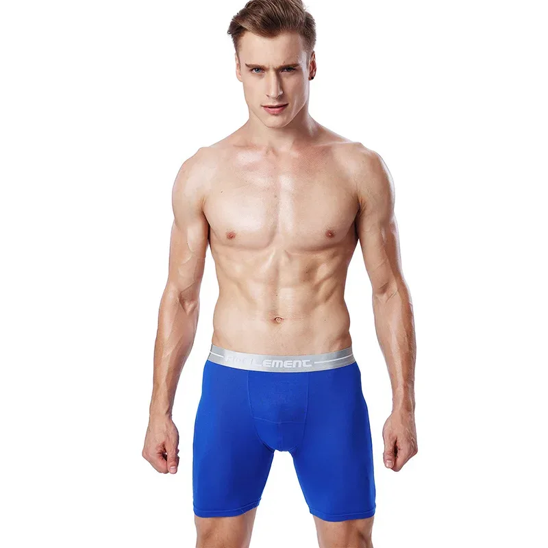 Grote Maat XL-7XL Heren Boxers Shorts Modale Ondergoed Man Ademend Pouch Slipje Midden Lange Been Onderbroek Mannelijke Cueca Hombre