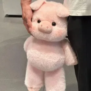 Cadou creativ Porc moale Pernă de pluș cu animale de pluș Suport emoțional Jucărie drăguță de pluș Pernă de pluș de 17,7 inci