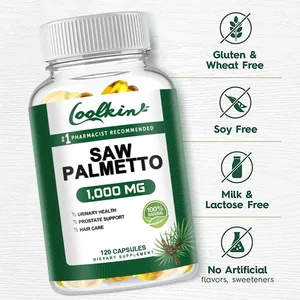 Saw Palmetto Supplement 1000 Mg - புரோஸ்டேட் ஆரோக்கியத்தை மேம்படுத்துகிறது மற்றும் முடி உதிர்வதைத் தடுக்கிறது