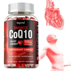 CoQ10 Supplement - Fremmer kardiovaskulær og hjertesundhed Antioxidant giver energi til overordnet sundhed