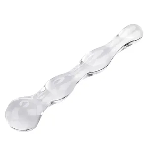Godemichet Anal en verre de 19cm pour femmes et hommes, masseur de Prostate, masturbateur féminin, jouets sexuels, produits érotiques pour adultes