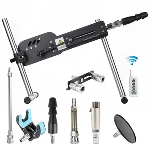 Frissítse a szexgépet távirányítóval Super Silent Ultra állítható Vac U Lock 30db 70W Love Machine ingyenes Big D-vel