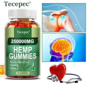 Conté gomoses de vitamina B E Omega 3-6-9: alleujament de l'estrès, estat d'ànim de son, ungles de la pell, enfocament de suport a les articulacions, suplement no transgènic