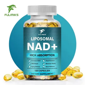 Supplément NAD Capsules Supplément liposomal NAD+ - Défense contre le vieillissement Énergie cellulaire Fonction cardiaque et cérébrale