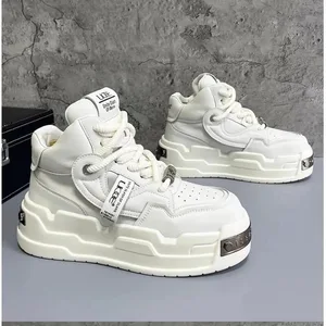 Platform Non-slip Man Walking Sneakers L