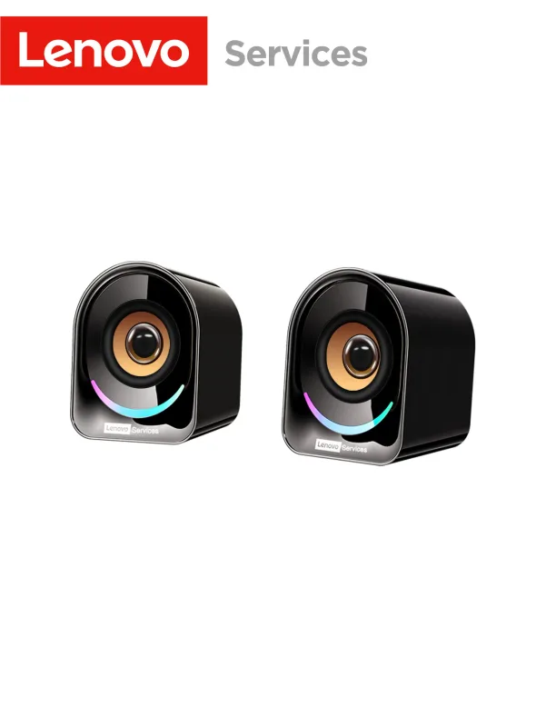Difuzoare desktop Lenovo Difuzoare mici portabile Difuzoare pentru computer Laptop de birou Difuzoare cu fir Mini pentru birou Difuzoare multimedia pentru laptop mici
