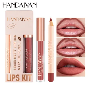 Women's 2-in-1 Lipstick Set with Lip Lin