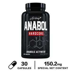 Anabol Hardcore Supplement - Anabole muskelbyggende kosttilskudd som fremmer muskelproteinsyntese og øker styrke