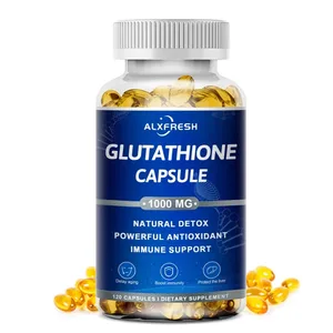 Les suppléments antioxydants de Capsules de glutathion améliorent le système immunitaire et la santé de la peau, blanchissant la beauté, soins de la peau et Anti-âge