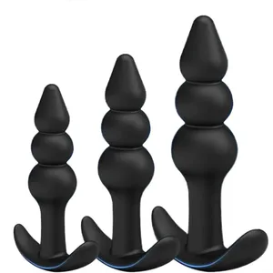 Dildo din silicon Plugi anale Butt Plug Stopper Dilatator Masaj de prostată Stimulator vaginal Jucării sexuale pentru adulți pentru bărbați/femei Antrenor