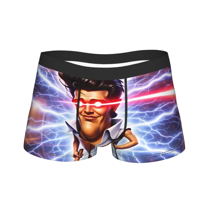 Charlie Kirk Meme Boxer Shorts Custodia intima Pantaloncini doganali di alta qualità Slip Novità Mutandine da uomo Plus Size 2XL