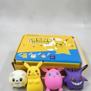 Soft Pikachu & Gengar Slow Rebound Hračka na úlevu od stresu Roztomilá mačkací panenka Kawaii pro dospělé