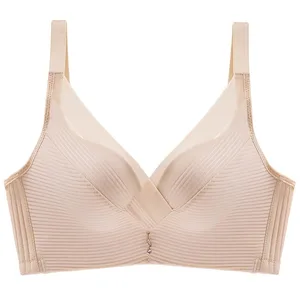Sutiãs sexy para mulheres push up bralette sem fio confortável lingerie sólida roupa interior feminina