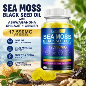 HalmanLabs Sea Moss Black Seed Oil Gummi