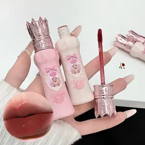 Gege Bear Milky Soft Lip Cream Velvet Matte Lip Glaze Waterproof Long Wear Nevysušující make-up na rty