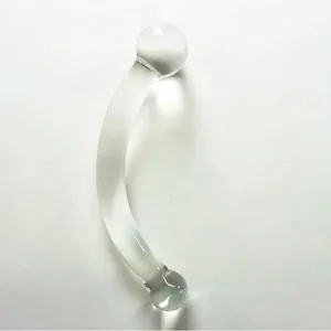 Godes Plug Anal en verre Transparent, jouet sexuel, masturbateur, dilatateur d'anus, masseur de Stimulation, plaisir pour hommes et femmes, jouet sexuel adulte