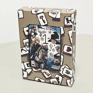 42 db Kezdőbarát Lenormand kártya Primitive Lenormand Deck Rana System 9*6cm
