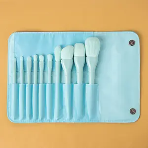 Ensemble de pinceaux de maquillage avec sac de rangement, 1 pièce, pinceaux synthétiques doux pour fond de teint, poudre, fard à paupières, Blush, visage complet, voyage quotidien
