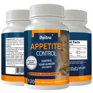 Kapsul Pengontrol Nafsu Makan Daitea - Metabolisme Vitamin C Organik Manajemen Berat Badan Penekan Kalori yang Kuat