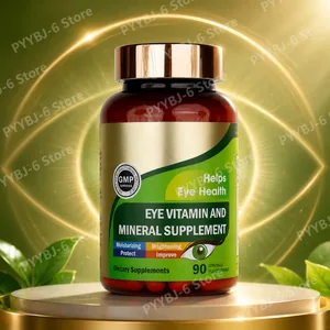 Lutein øjenvitaminkapsler med zeaxanthin zink dagligt øjennæringstilskud Øjensundhedsstøtte til voksne 90 tæller flaske