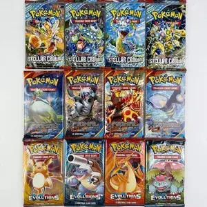 10/20PC Pokemon kártya Ragyogó sorsok 151 angol Booster Battle Carte Kereskedelmi kártyajáték Gyűjtemény GX V EX Kártyák Játékok Gyerekek Ajándékok