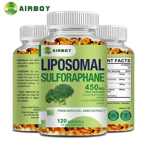 Liposomal Sulforaphane 450 mg - Suplement antioxidant del cor que augmenta la immunitat